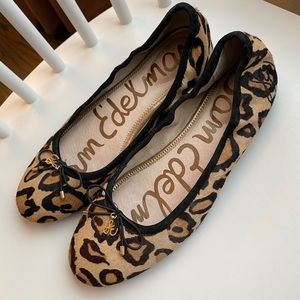 Sam Edelman Felicia Animal print flats size 7.5